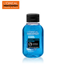 【品质保证】欧莱雅(LOREAL)男士水能保湿酷爽水凝露 50ml 中样