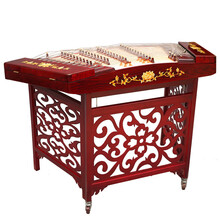 亚伦海威（BOILING）民族弹拨乐器402扬琴色木麦草花琴初学贝雕扬琴乐器扬琴入门 621T-1