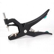 耳标钳兽用猪用耳标养殖场兽用带打字针钳耳号标牌耳针回弹羊 垂直自动回弹耳标钳