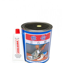 云石胶大桶雅伦石头胶大理石胶瓷砖胶1L4L19L 4L浅米(4公斤)