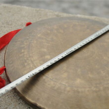 舒弗（LACHOUFFE）30-45公分纯手工青铜锣大锣开道锣川锣勾边锣小锣鼓民族乐器 33公分勾边川锣