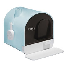 它滋味（ittastes） 猫砂盆 全封闭抽屉式 圆顶别墅 防外溅 竹炭去味