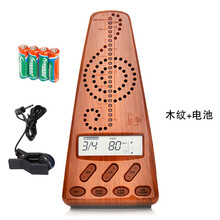 Cherub小天使电子节拍器人声数拍钢琴架子鼓古筝乐器通用节拍器wmt220 木纹色+数据线
