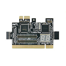 主板诊断卡 TL460S升级TL611 PRO台式PCI主板PCIE诊断卡笔记本跑码卡DEBUG卡 TL460s Plus