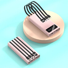 雷方心 GPS定位器充电宝汽车gps定位器远程定位跟踪追踪器防丢丢定位器车载定位 粉色2万毫安时+听录