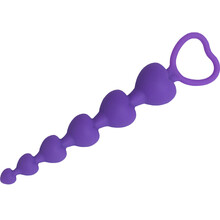 久爱（jiuai） 后庭肛塞 拉珠棒 sm性玩具六连珠男用女用硅胶自慰器扩肛器夫妻情趣性生活用品 六连珠紫色