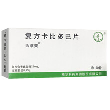 啄木鸟 西莱美 复方卡比多巴片25mg:0.25g*20片/盒 10盒