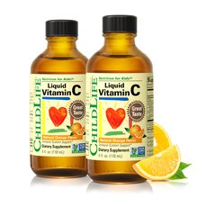 童年时光甜橙王子液体维C*2 宝宝儿童维C三驾马车