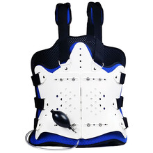 【顺丰配送】医用胸腰椎固定支具 透气腰椎外固定支具加气囊 术后胸椎骨护具折脊柱矫正支架 矫形器 透气背带型【一体气囊】