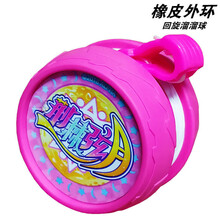 火力少年王悠悠球变形幻光虎儿童玩具男孩金属发光溜溜球 荆棘弦月-677110