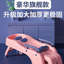 家用可折叠儿童洗头躺椅子大人孕妇洗头床宝宝小孩洗头发神器成人 【旗舰版】樱花粉+排水管+按摩刷+洗头杯+棉签
