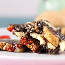 三绝倔佬张阿胶糕即食补品血气东阿500克女月经东阿山东养生阿胶含量30%礼品阿胶膏片阿胶块 焕颜装8盒