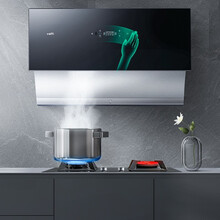 华帝（VATTI）i11152+i8H01B侧吸式抽油烟机燃气灶具套装 22大吸力挥手 热水洗 4.5KW大火力灶（液化气）