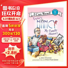 漂亮南希：我的家族历史 Fancy Nancy: My Family History  (I Can Read Book_ Level 1) 进口原版 英文