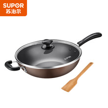 苏泊尔 SUPOR 易洁不粘炒锅煎锅32cm电磁炉通用炒菜锅EC32SP01-J