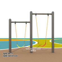 儿童荡秋千户外庭院大型成人家用室外支架铁艺幼儿园单人轮胎组合秋千架幼儿园大型儿童千秋户外庭院吊椅 sw-17