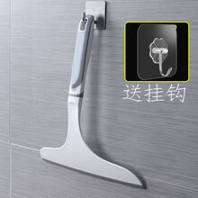 玻璃刮水神器卫生间镜子地板玻璃清洁刮水短柄擦汽车厨房油污清洁 高品质-包胶玻璃水刮 买就配挂钩（买几个配几个）