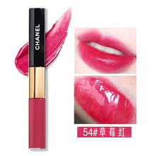 香奈儿（Chanel）双头唇釉口红唇蜜短管双效持色不掉色不沾杯滋润保湿唇釉520礼物礼品七夕表白告白 54# 草莓红