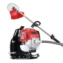 村舍 割草机背负式小型多功能农用汽油开荒打草家用松土机锄除草机 二冲程侧挂式+47件+机油