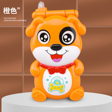 儿童手机玩具翻盖一岁宝宝益智早教音乐1宝宝可咬仿真电话0岁女孩 狗狗翻盖手机·橙