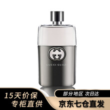 古驰（GUCCI）男士淡香水 淡香清新持久木质东方香调 罪爱50ml