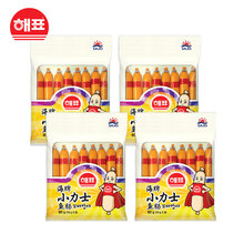 海牌小力士鱼肠(10g*8)*4袋 鳕鱼肠零食鱼肠进口零食 原味10g*4袋