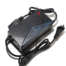 电动车充电器48V电瓶车爱玛雅迪新日台铃铅酸电池 【充满自停】【48V12AH】【T型方头】