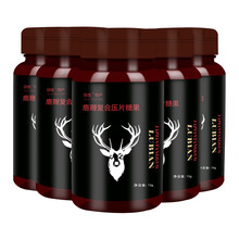 驿鹿人参鹿鞭片含黄精牡蛎覆复盆子可搭鹿血鹿茸片鹿鞭膏鹿鞭丸 30粒*5瓶装