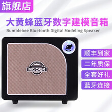 mooer魔耳大黄蜂电吉他音箱蓝牙带效果器户外便携音响 Black Hornet 黑色