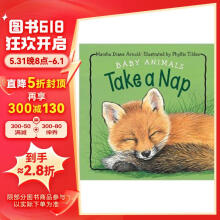 动物宝宝小睡一下 Baby Animals Take a Nap 进口原版  早期启蒙 纸板书