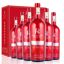 瑞玛宝 法国AOC级干红葡萄酒 梅洛赤霞珠进口红酒 贝尔热拉克产区 经典6支整箱装 750ml*6