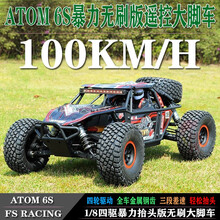FS飞神 ATOM 1:8无刷遥控车 四驱越野大脚车 短卡车 抬头空翻 6S 专业RC模型竞赛遥控车 飞神ATOM四驱大脚怪 专业版（到手玩）