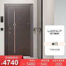 WL王力甲级安全进户门防盗门C级锁芯子母单门CL59家用定制 单门【下单联系客服】