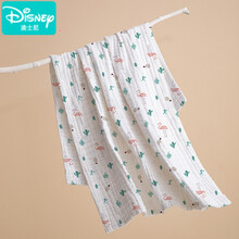 【夏季上新】迪士尼婴儿浴巾新生超软全棉纱布毛巾宝宝纯棉吸水洗澡儿童卡通超柔盖毯 [85x85cm/6层] 火鸟