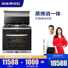 浙派（ZHEPΛi）Z8/Z9集成灶一体灶蒸箱烤箱消毒柜自动清洗家用环保灶侧吸下排式 Z9蒸烤消一体液化气