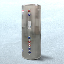 空气能热水器家用承压氟循环智能保温水箱150/200升304不锈钢标努 260升304不锈钢外壳30米盘管