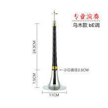 朝凤燕京唢呐乐器全套初学者入门锁啦d调演奏琐索拉降b调哨呐 乌木bE调白碗唢呐+九大