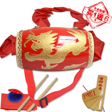 马氏传奇  牛皮腰鼓头层牛皮腰鼓木质鼓身牛皮腰鼓12 14 15cm 15cm头层牛皮木质鼓身沥龙腰鼓