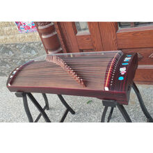 迷你小古筝21弦60cm小型初学者入门便携式儿童成人安码调音极速发 90KT猫款 全套配件