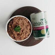 天弗 NurturePRO纯然密码鸡羊牛鱼肉成幼犬主零食狗罐头95/375g 三文鱼绿茶375克 6个月以上