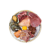 宠物狗狗猫咪生骨肉新鲜猫饭全价冻干主粮湿粮增肌发腮幼猫幼犬 【生】综合配方1包 3个月以内