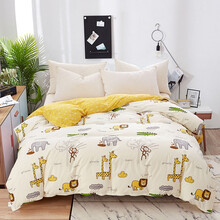 意尔嫚   全棉被套纯棉被套单人双人被罩学生宿舍被套单件被床上用品 快乐旅途 160x210cm