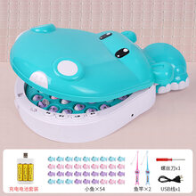 儿童钓鱼玩具力多功能宝宝男孩2小孩1三两岁一3女孩4电动磁性生日礼物抖音网红同款 河马款绿色充电款【收藏加购送7重礼】