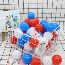 稚气熊咔琪乐海洋球婴儿可以咬的海洋球网红环保加厚室内游乐场波波球 200个7厘米英伦风加厚球