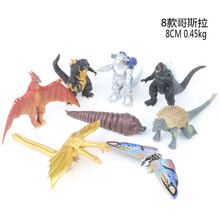 北国e家哥斯拉2怪兽大战金刚NECA新SHM基多拉机械哥斯拉模型玩具可动 8款哥斯拉怪兽8CM袋装 国产版