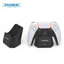 DOBE 索尼（SONY）PS5手柄座充 快速充电支架手柄储物架 PS5手柄单座充【黑色】