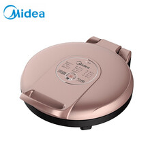 美的（Midea）电饼铛家用煎烤机加深烤盘易清洗双面加热早餐机煎饼铛机烙饼锅多用途锅做烤肉煎蛋三明治 JK30E201