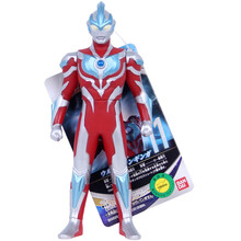 万代 奥特曼 日版软胶500系列 高约14cm 耐摔易携带 儿童玩具 银河奥特曼11