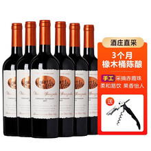 国际	
智利原瓶原装进口 艾菲娜赤霞珠干红葡萄酒 750ml *6支整箱