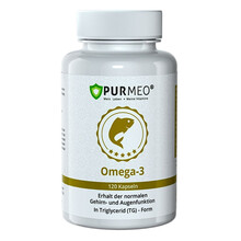 国际	
Purmeo 鱼油胶囊  欧米伽omega3 高浓度深海鱼油 呵护心脑 中老年DHA 德国进口